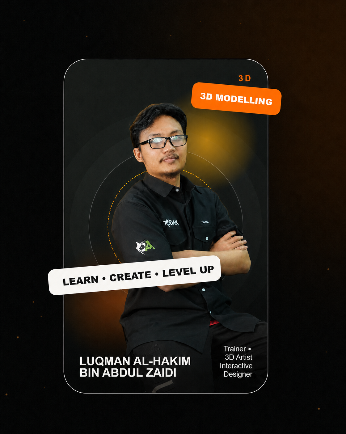 Panel profil Luqman Al-Hakim